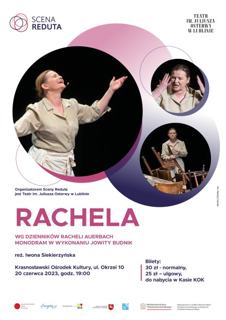 Monodram RACHELA - Scena Reduta