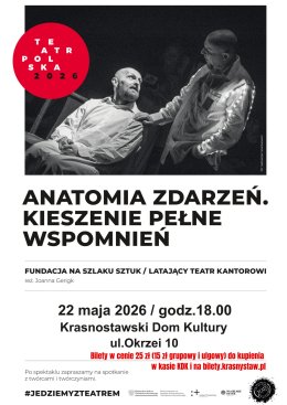 Spektakl „Anatomia zdarzeń. Kieszenie pełne wspomnień”